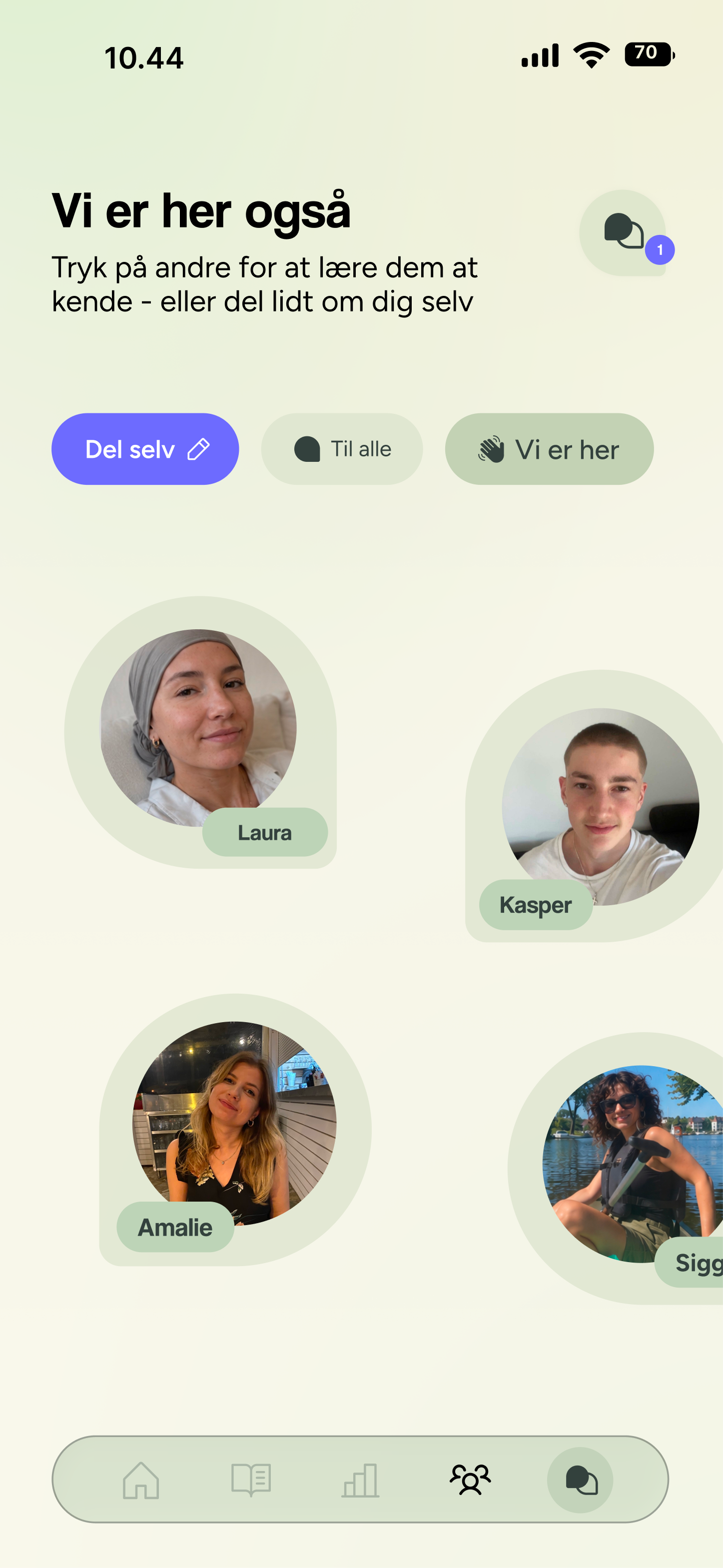 Mit design til UngeKræfter – Vi er her også